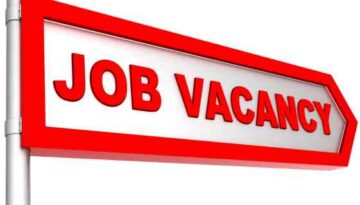 Job Vacancy sign