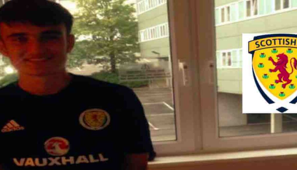 inn Ecrepont in Scotland u16 squad