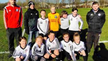U11's girls vs Kilwinning Feb 2018