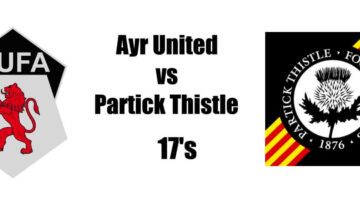 Ayr United17's vs Partick Thistle 17's