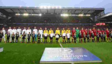 Ben Brown at Liverpool vs Roma