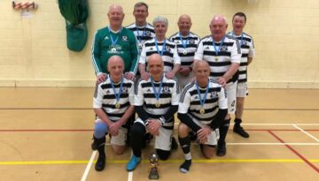 WALKING FOOTBALL TEAM AT STEWARTON