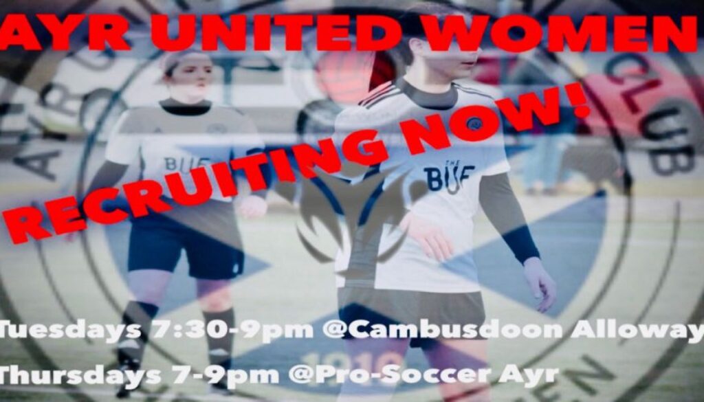 ayr women recruiting april 2019