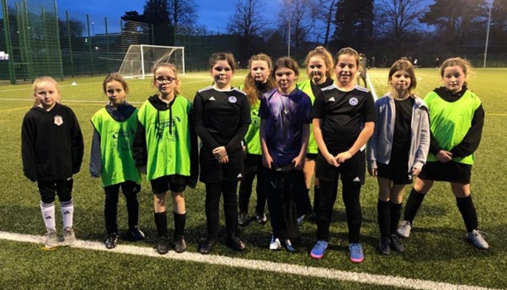 Girls Football April 2021