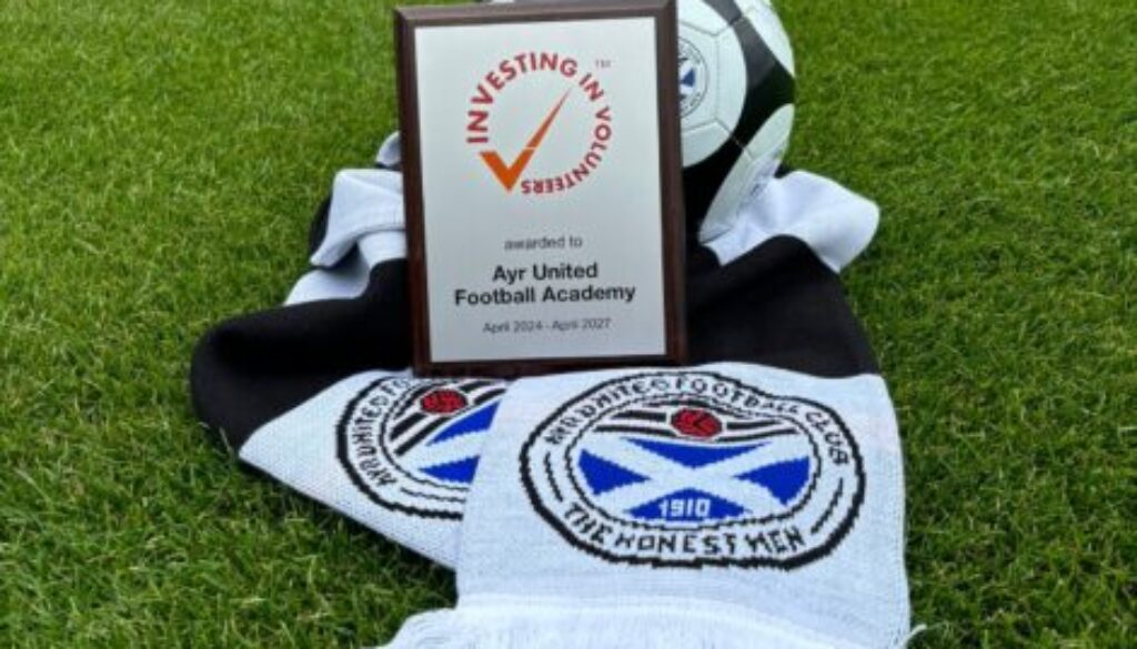 AUFA Investing in Volunteers Award